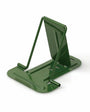 Metal Gadget Stand Khaki on white background