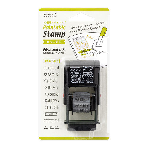 Midori Paintable Stamp Daily Life