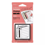 Paintable Stamp Reading Book List