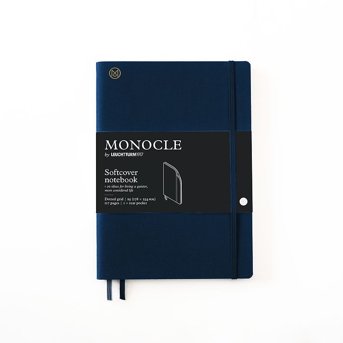 Monocle by LEUCHTTURM1917 navy Softcover Notebook