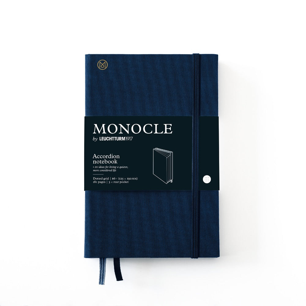 Monocle LEUCHTTURM1917 navy Accordion Notebook