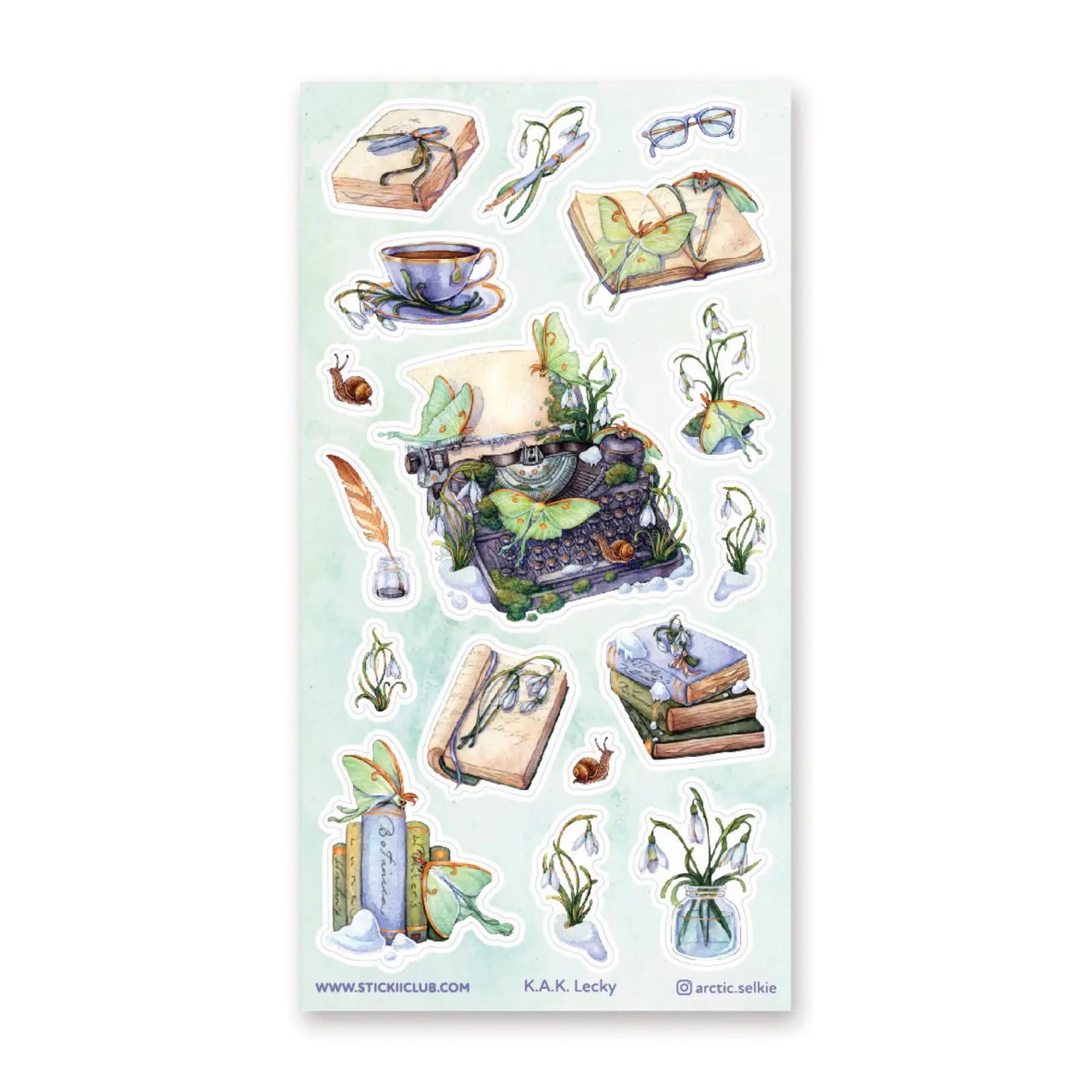 Nature's Notes Sticker Sheet