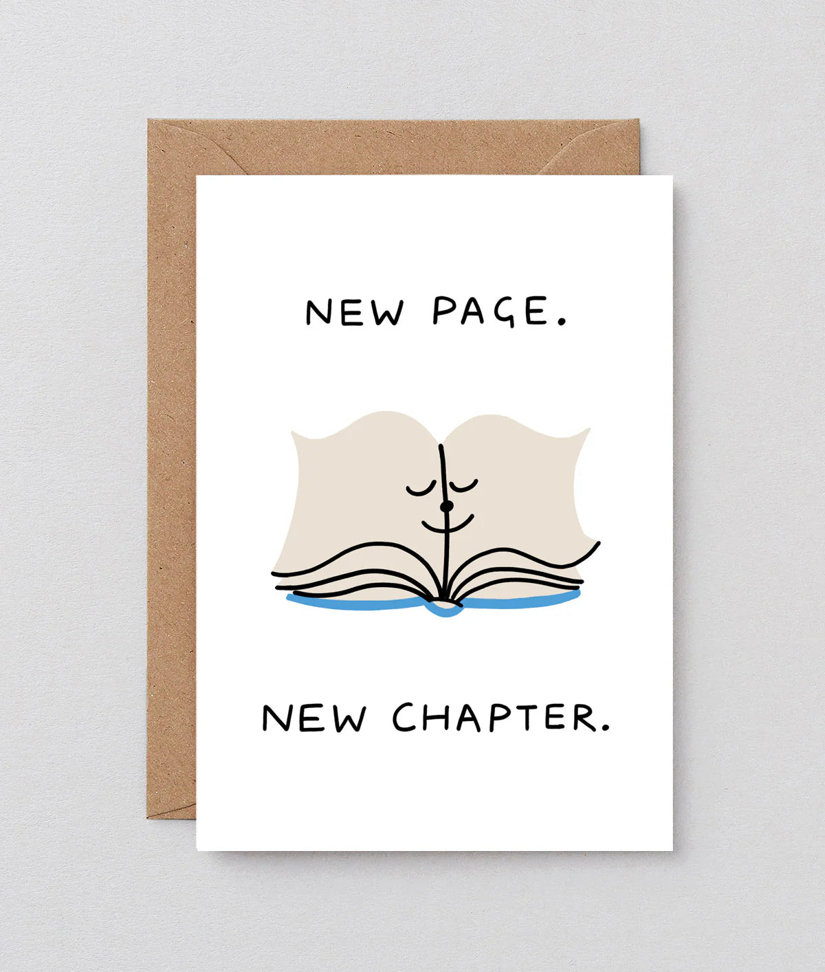 New Page New Chapter Card