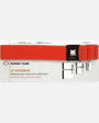 Notebook Elastic Band Mexico Orange
