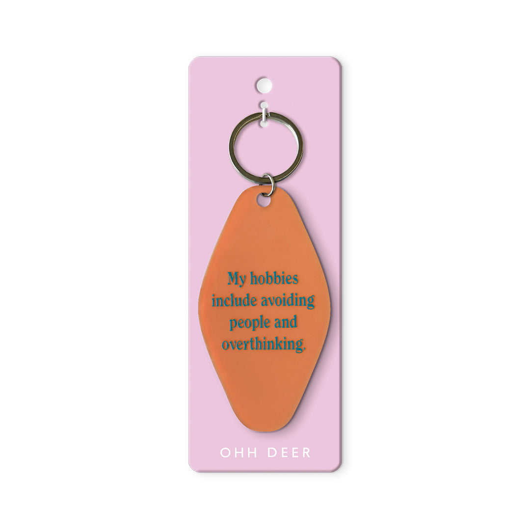 My Hobbies Keyring