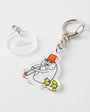 Ojisan 30th Anniversary Acrylic keychain  Sit Cross-Legged 1