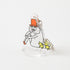Ojisan 30th Anniversary Acrylic keychain  Sit Cross-Legged 2