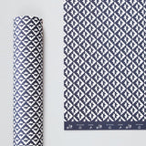 Navy Marco Patterned Gift Wrap