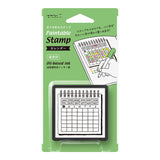 Paintable stamp Calendar