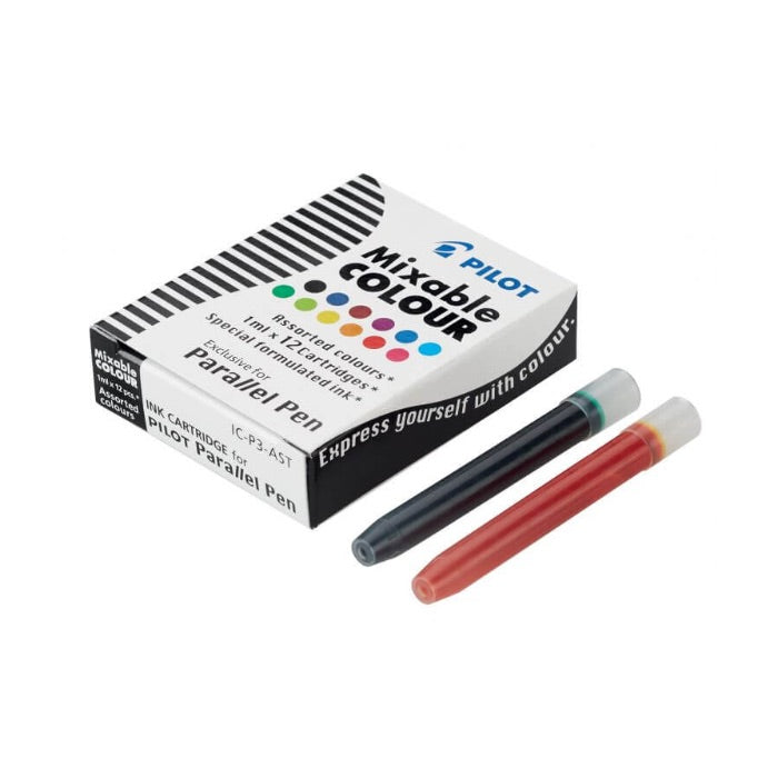 Parallel Pen Colour Cartridges - Set of 12 Colours