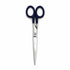 A pair of long shears with dark navy blue handles and silver stainless steel blades, shown vertically on a plain white background.