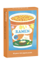 Ramen-themed mini jigsaw puzzle box with a cat illustration on a white background