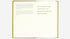 Open book with text on a white background