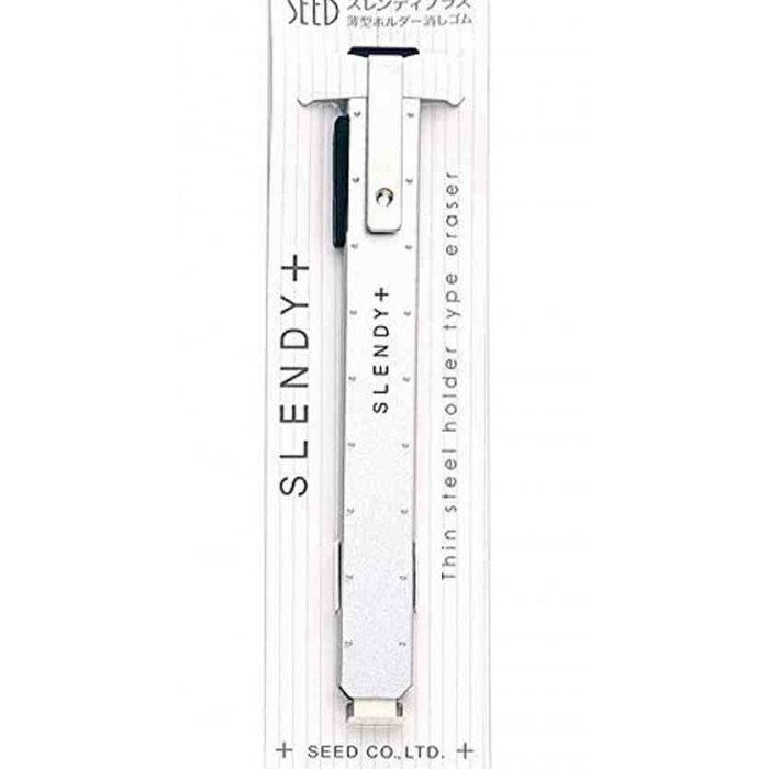 Slendy+ Thin Steel Holder Eraser