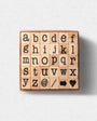 Small Letters Stamp Set