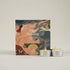 St Eval Figgy Pudding candle set with decorative box on a light background