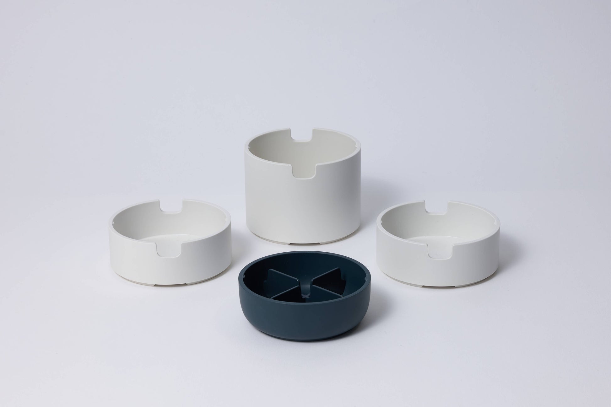 Desk organiser that you can stack in different ways