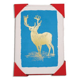 Stag Christmas Card (Small) Pack of 5