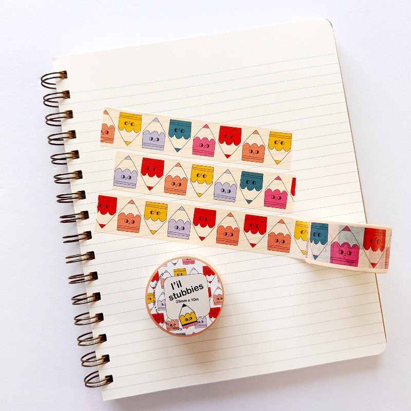 Stationery Store Day Li'l Stubbies Wide Washi Tape