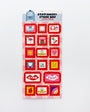 Stationery Store Day Suzy's Stamps Sticker Sheet