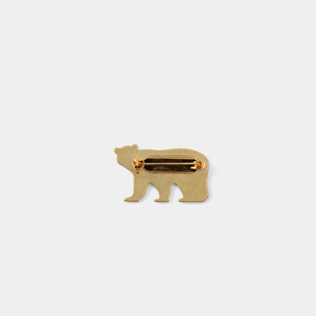 Traveler’s Factory Brass Bear Badge