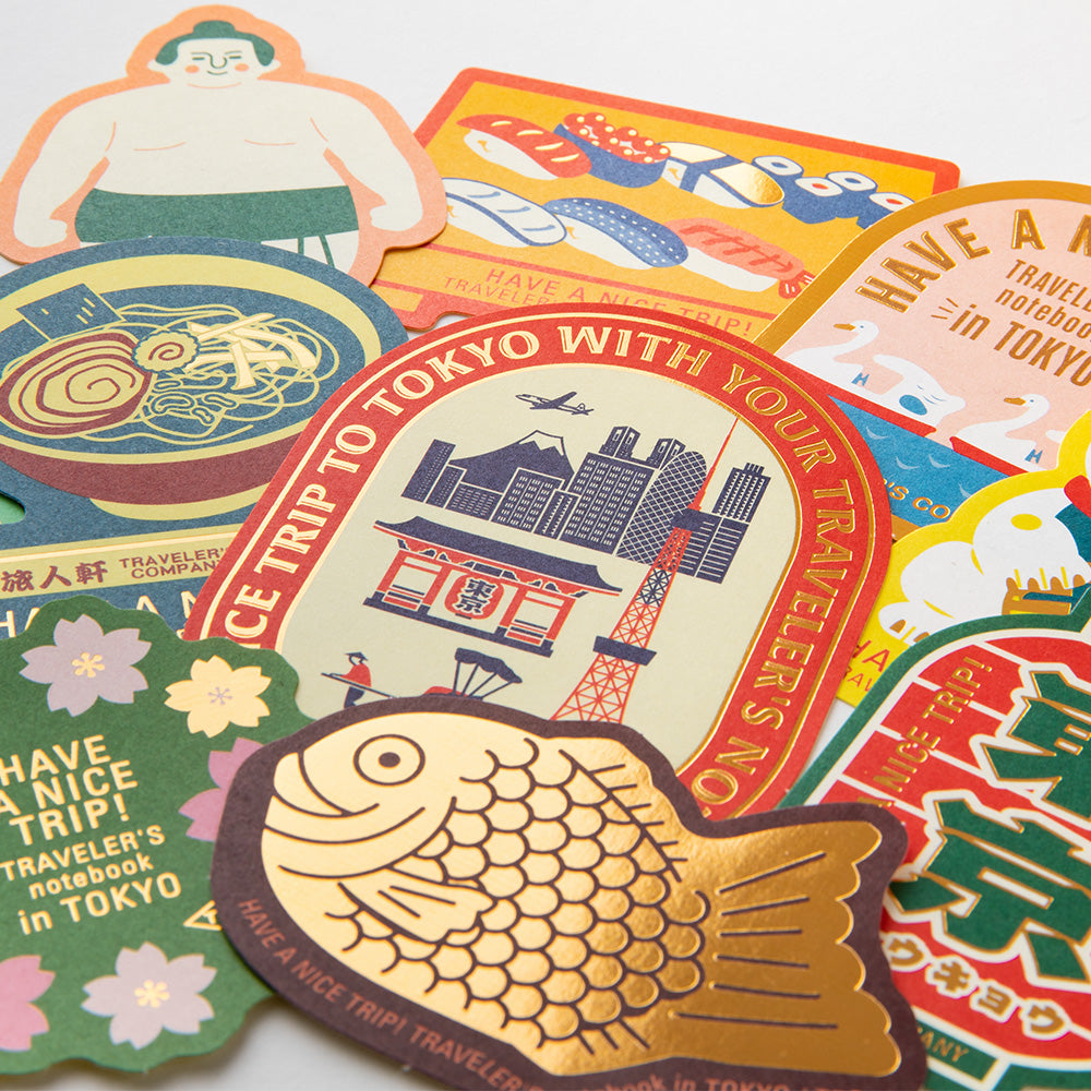 Traveler's Notebook Stickers Tokyo Edition