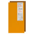Orange notebook with a label indicating '2026' on a white background