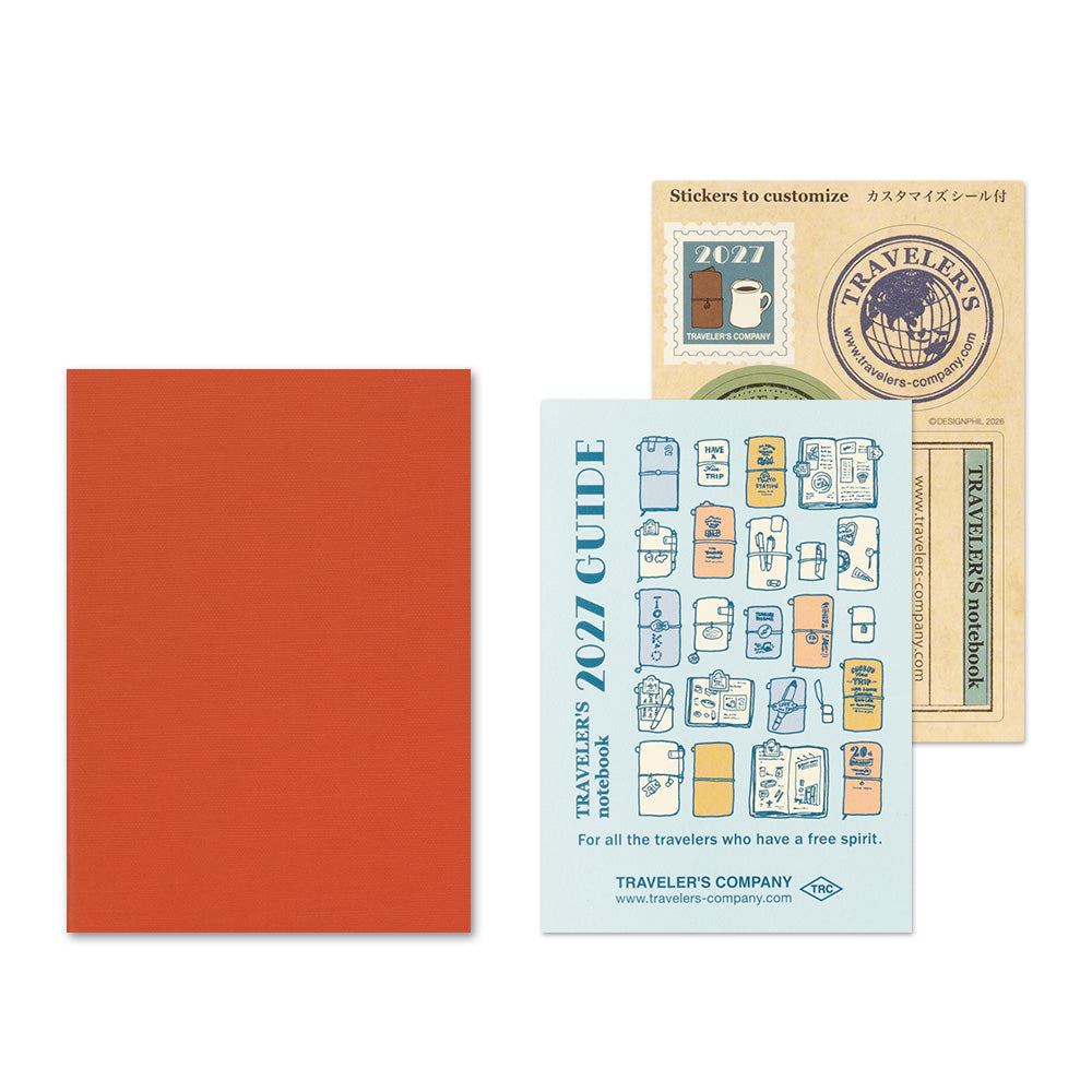 TRAVELER'S Notebook Passport Refill: Monthly Diary 2027 *Pre-Order 7 September 4pm*