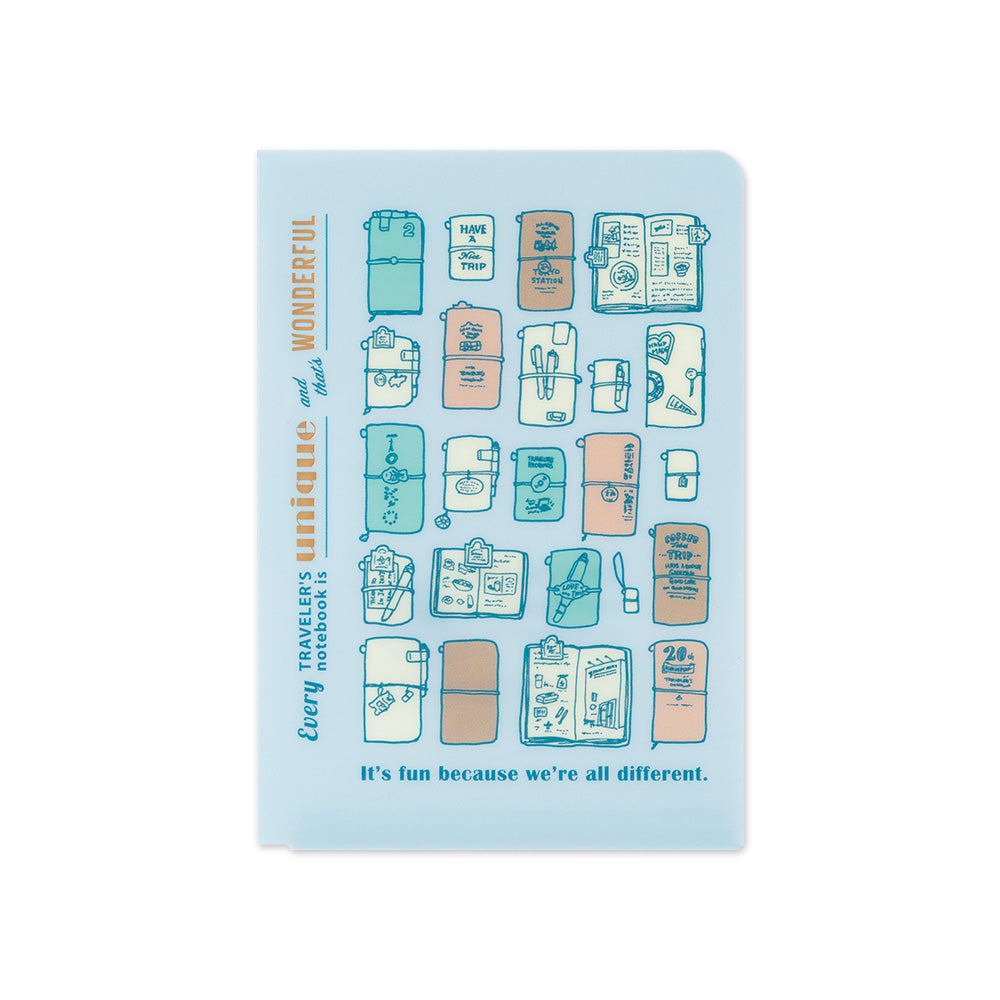 TRAVELER'S Notebook Passport Unique and Wonderful Clear Folder 2027 *Pre-Order 7 September 4pm*