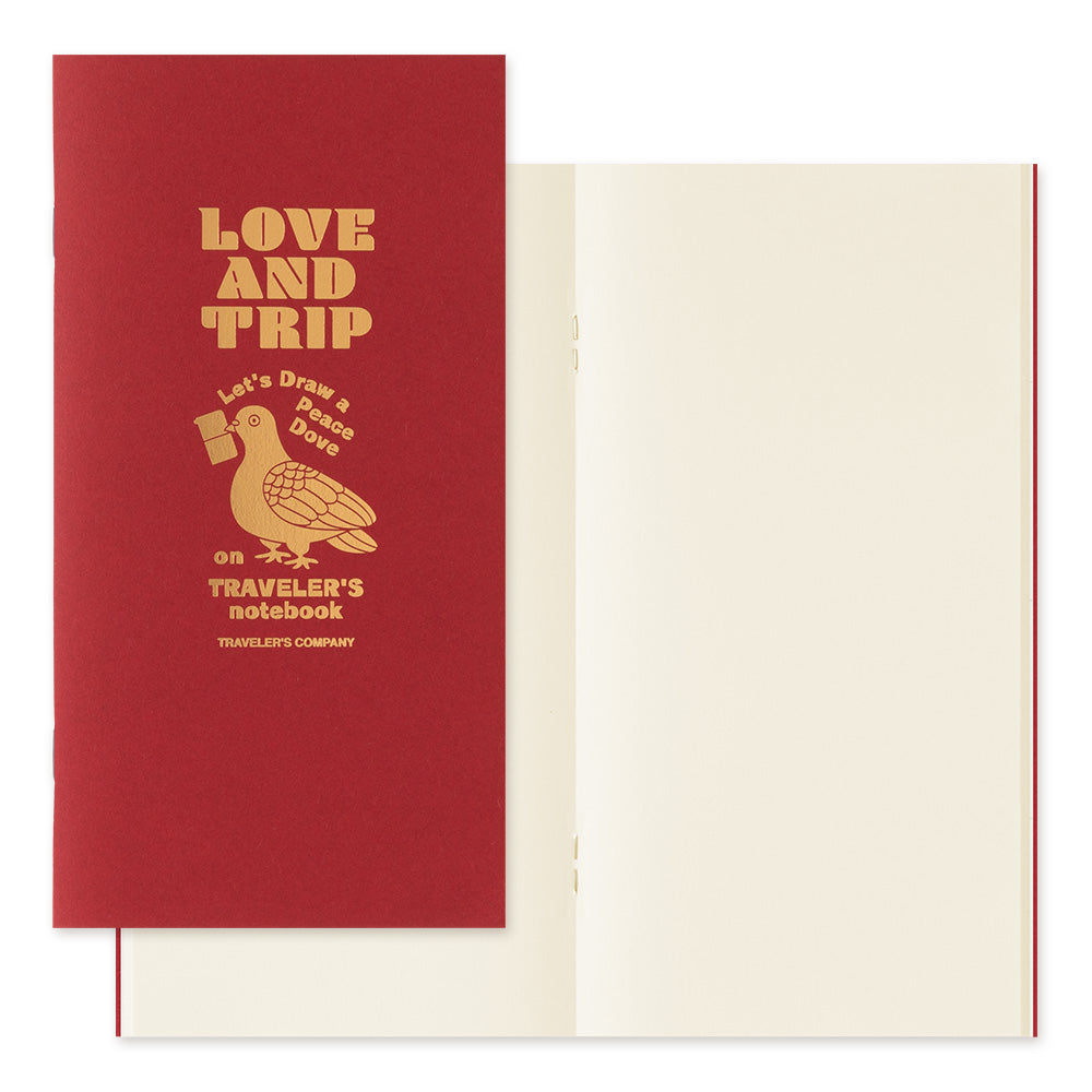 TRAVELER’S Notebook Refill Regular Size Love & Trip 1
