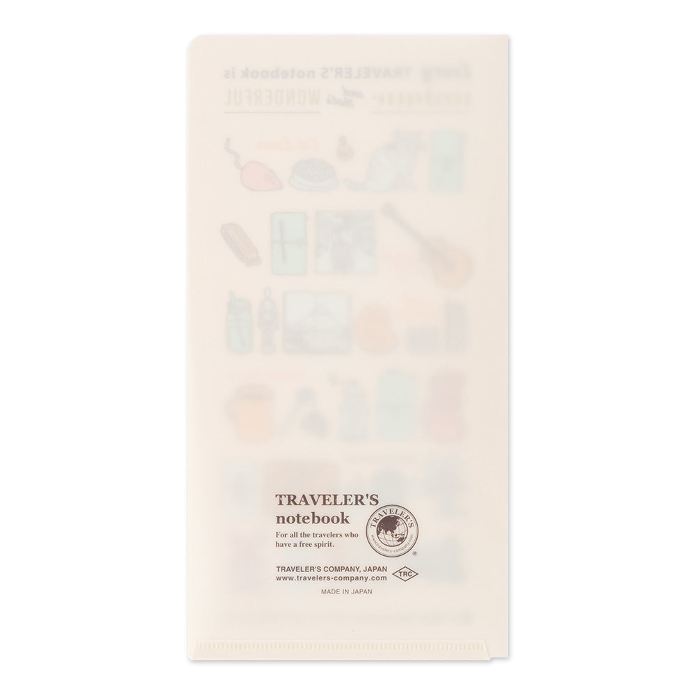 TRAVELER'S Notebook Unique and Wonderful Clear Folder 2027 *Pre-Order 7 September 4pm*