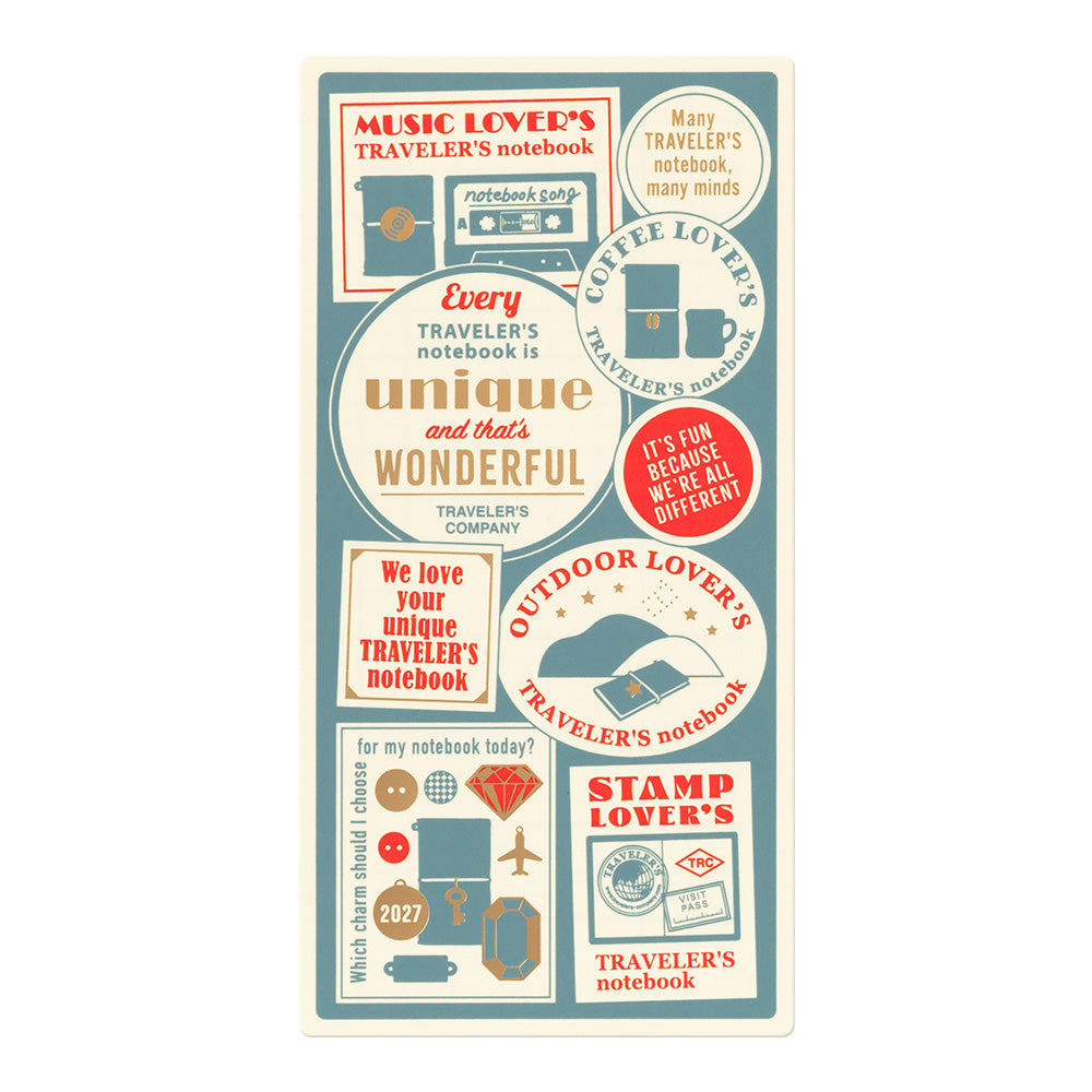 TRAVELER'S Notebook Unique and Wonderful Writing Board 2027 *Pre-Order 7 September 4pm*
