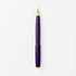 Iris fountain pen with gold accents on a white background