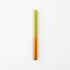 Gradient-colored pen-like object on a white background