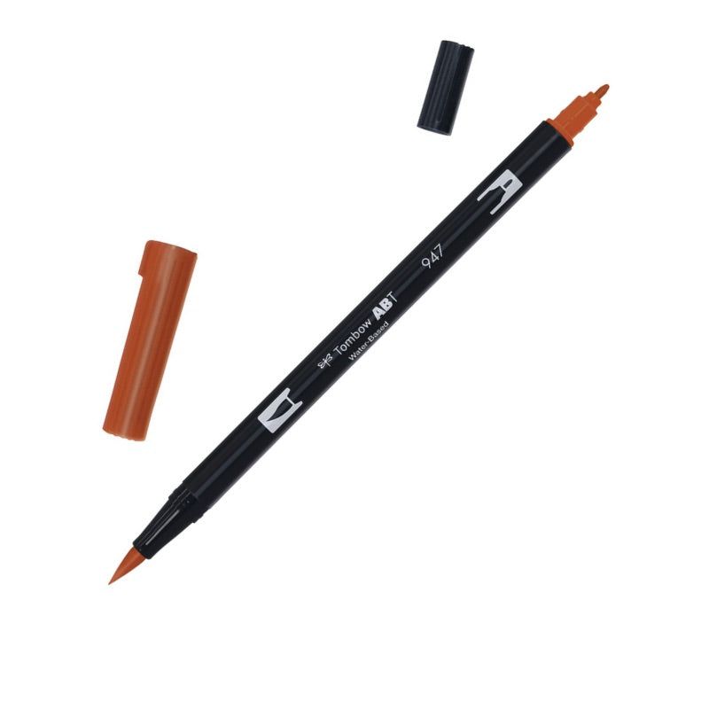 Tombow Dual Brush Pen Burnt Sienna 947