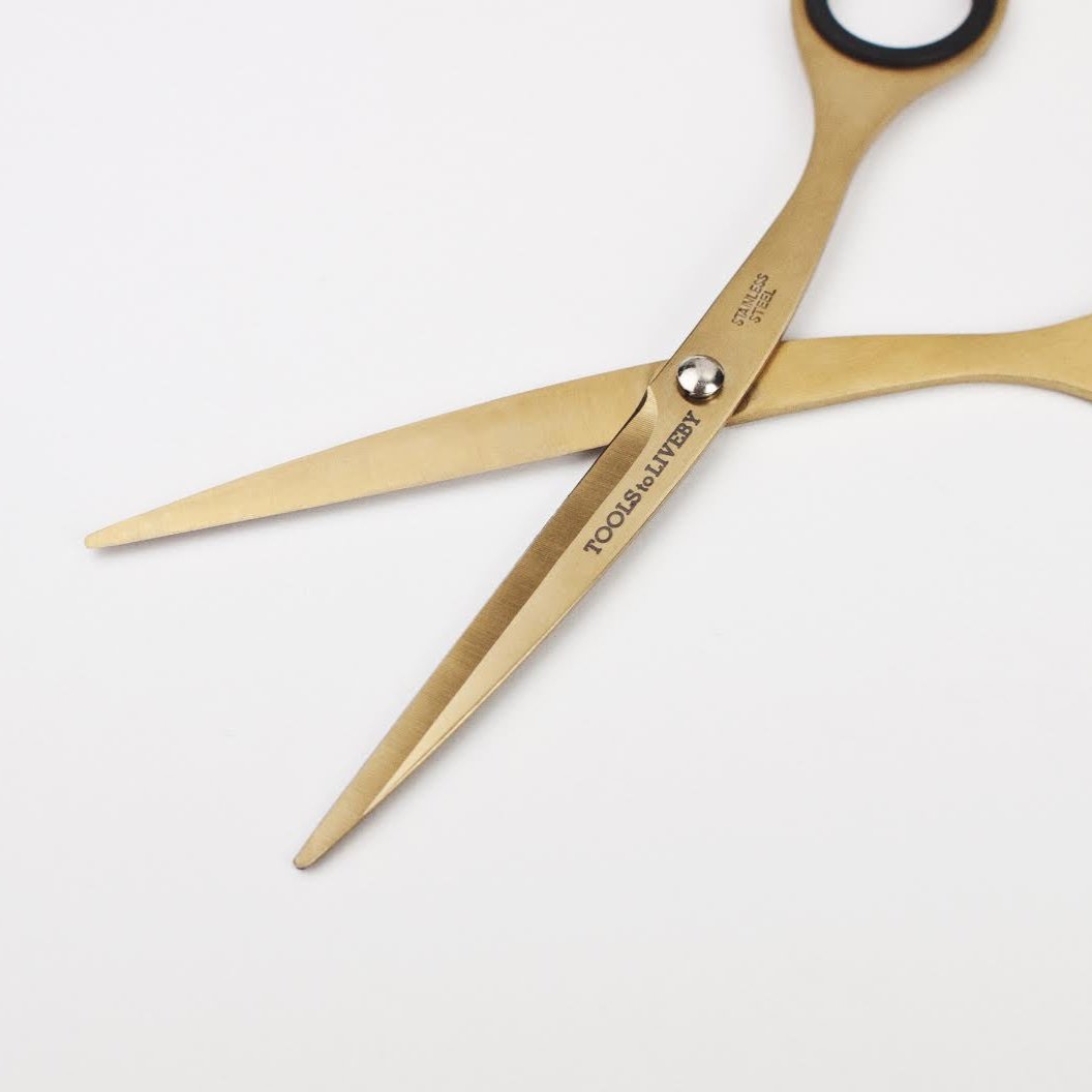Tools to Live By Scissors Gold 1