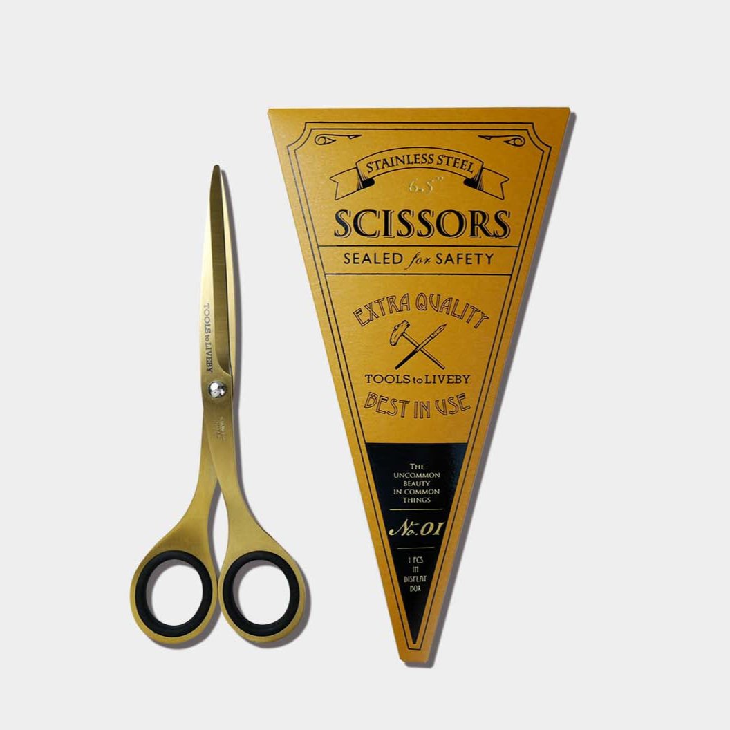 Tools to Live By Scissors Gold 2