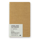 Traveler's Company Spiral Ring Notebook - MD White A5 Slim