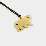 Traveler’s Factory Little Bear Brass Charm