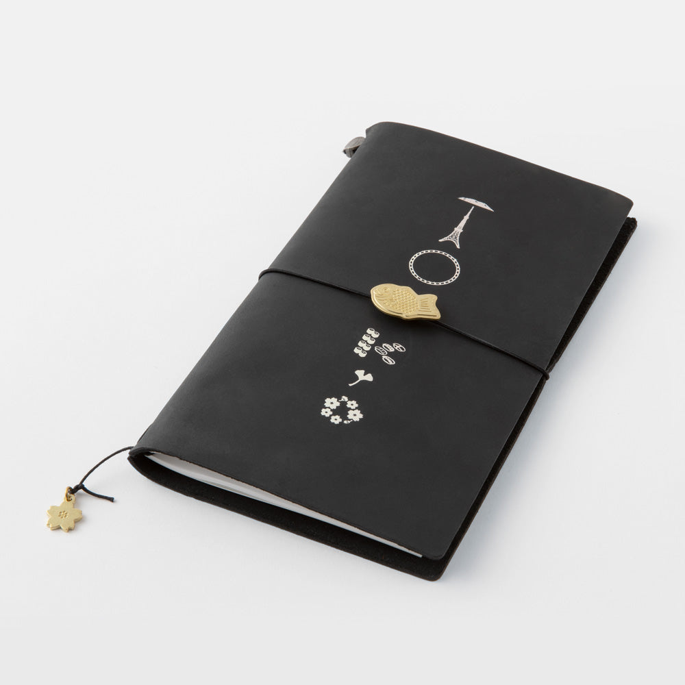 Traveler's Notebook Brass Charm Tokyo