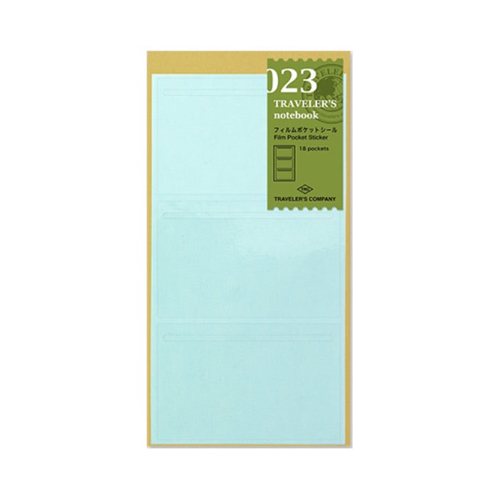 Traveler’s Notebook Refill Film Pocket Sticker 023