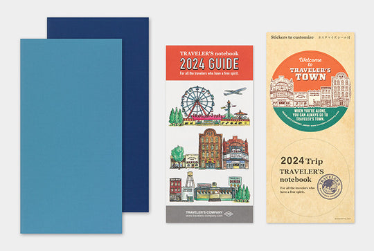 Traveler’s Notebook Regular Refill - 2024 Diary Weekly + Memo