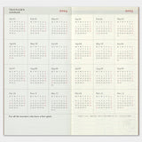 TRAVELER'S Notebook Refill - 2024 Diary Weekly + Memo