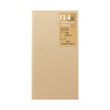 TRAVELER'S Notebook Refill Kraft Blank Paper 014