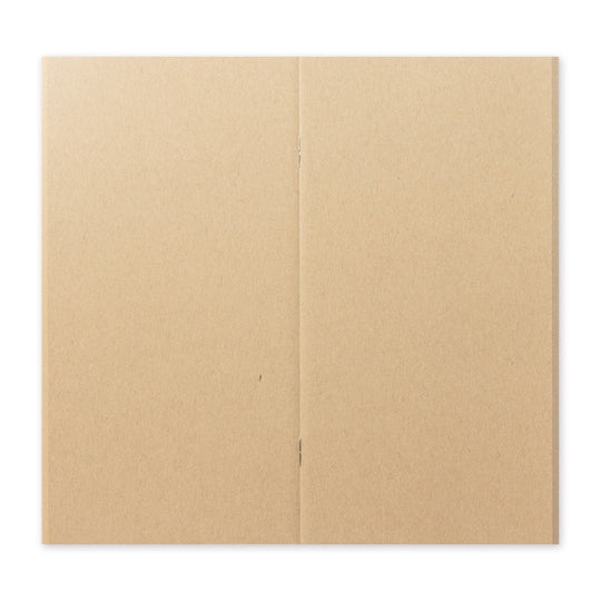 Traveler’s Notebook Regular Refill Kraft Blank Paper 014