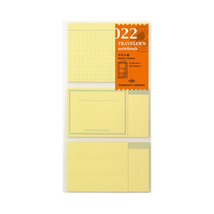 TRAVELER'S Notebook Refill Sticky Notes 022