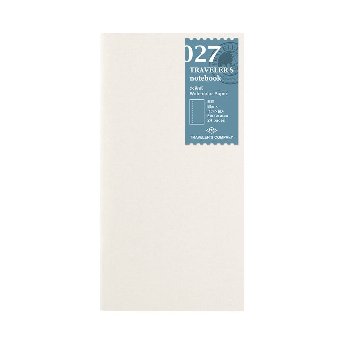 TRAVELER'S Notebook Refill Watercolour Paper 027