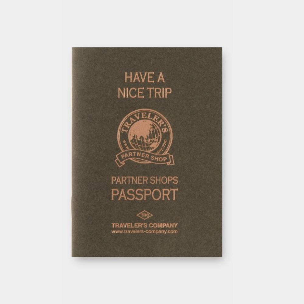 Traveler's Company Partner Shops Passport front cover
