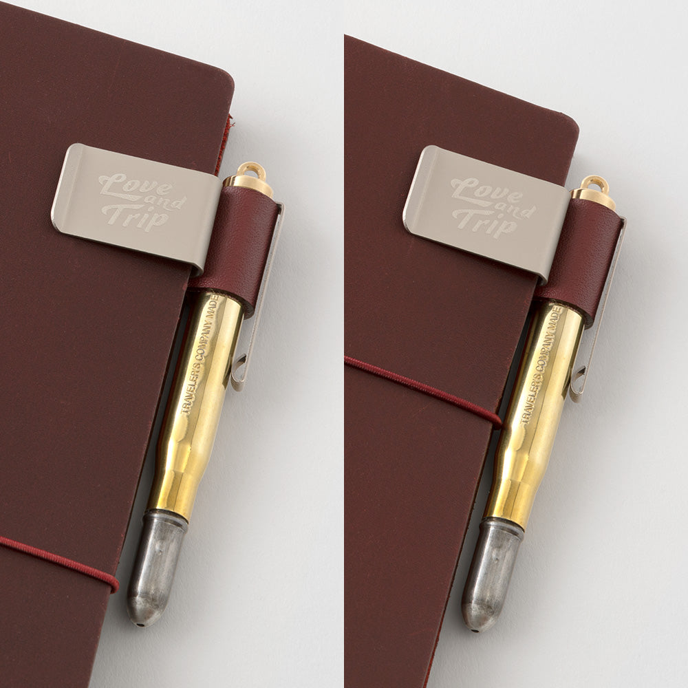 Traveler’s Notebook Penholder Love & Trip 4