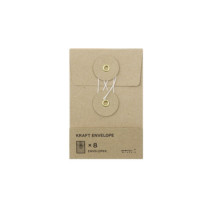 TRAVELER'S COMPANY Small Brown Kraft Envelope